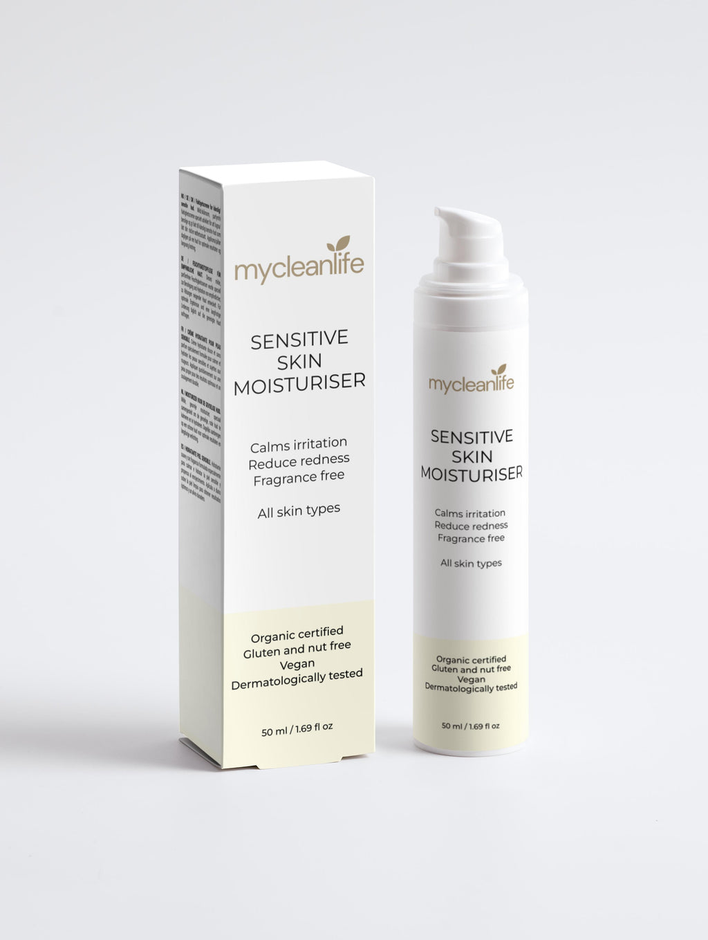 Sensitive Skin Moisturiser, Fragrance Free